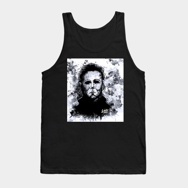 Michael Myers Tank Top by Art Of Lunatik